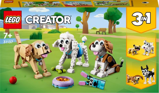 LEGO Creator 3in1 Schattige Honden Set - 31137 van LEGO