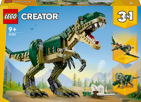 LEGO Creator 3in1 T. rex, dinosaurus 31151 van LEGO