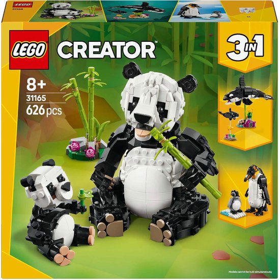 LEGO Creator 3in1 Wilde dieren: pandafamilie - 31165 van LEGO