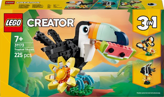 LEGO® Creator 3in1 Wilde Dieren: Tropische Toekan - 31173 van LEGO