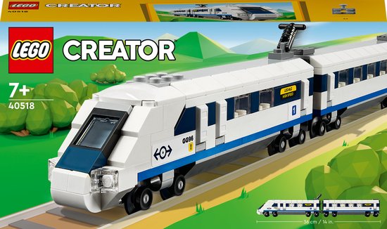 LEGO creator 40518 Hogesnelheidstrein van LEGO