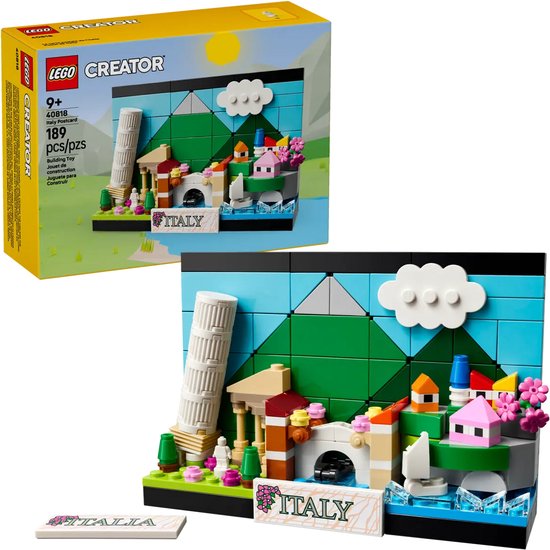 Lego Creator - Ansichtkaart van Italië - 40818 van LEGO
