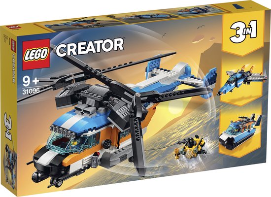 LEGO Creator Dubbel-rotor Helikopter - 31096 van LEGO