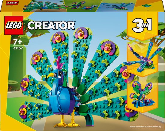 LEGO Creator Exotische pauw - 31157 van LEGO