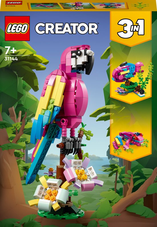 LEGO Creator Exotische roze papegaai - 31144 van LEGO
