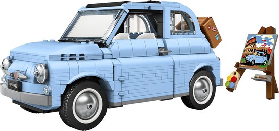 LEGO® Creator Expert Fiat 500 light blue- 77942 van LEGO