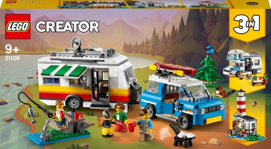 LEGO Creator Familievakantie met Caravan - 31108 van LEGO