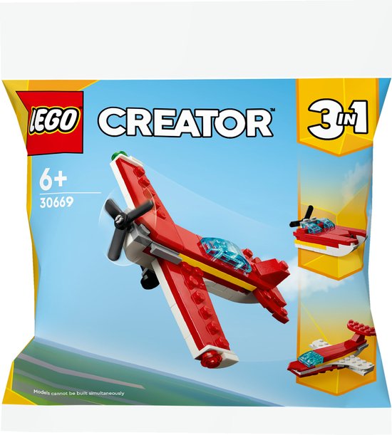 LEGO Creator Klassiek rood vliegtuig - 30669 van LEGO