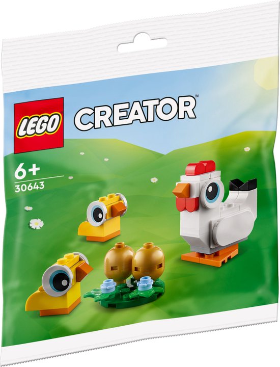 LEGO Creator Pasen 30643 - Paaskippen (polybag) van LEGO