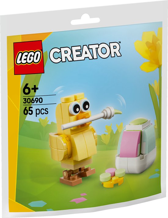 LEGO Creator Pasen 30690 - Paasei Schilderen met Kuiken (paperbag) van LEGO