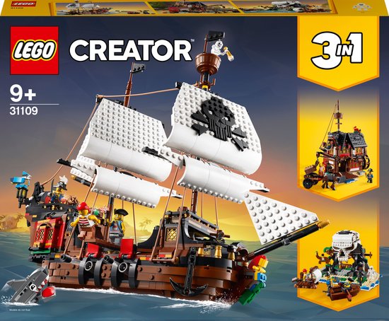 LEGO Creator Piratenschip - 31109 van LEGO