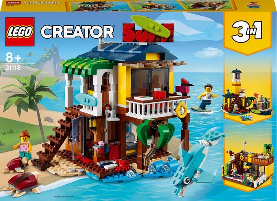 LEGO Creator Surfer Strandhuis - 31118 van LEGO