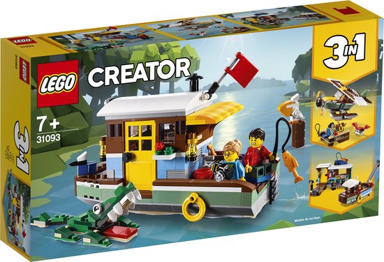 LEGO Creator Woonboot aan de Rivier - 31093 van LEGO