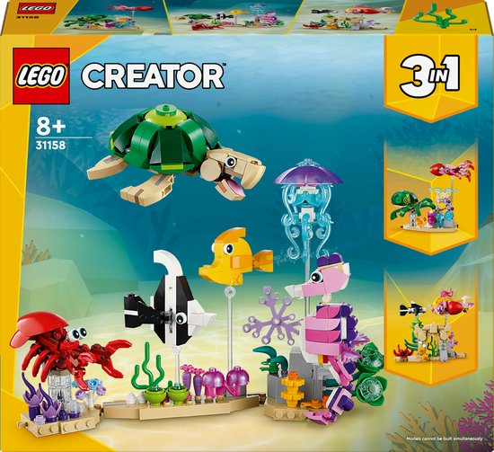 LEGO Creator Zeedieren - 31158 van LEGO