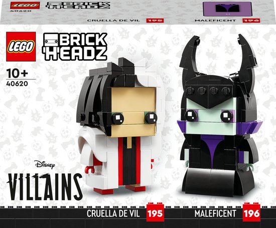 LEGO Cruella en Maleficent - 40620 van LEGO