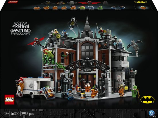 LEGO® DC Batman™ Arkham Asylum™ - 76300 van Merkloos