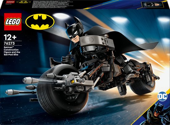 LEGO DC Batman™: Batman bouwfiguur en de Bat-Pod motor 76273 van LEGO