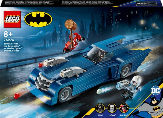 LEGO DC Batman Batman met de Batmobile vs. Harley Quinn en Mr. Freeze - 76274 van LEGO