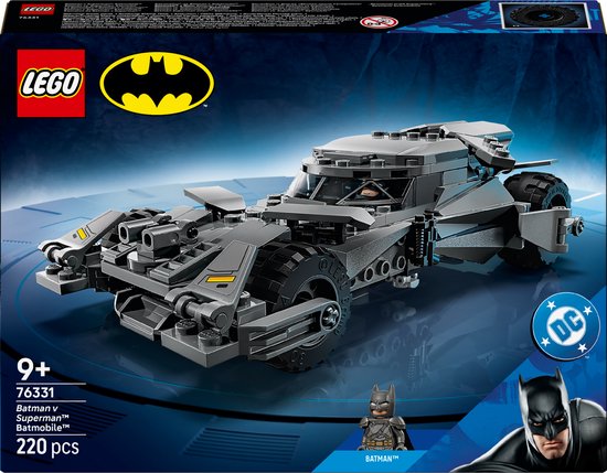 LEGO DC Batman Batman v Superman Batmobile Auto Speelgoed voor Kinderen - 76331 van LEGO