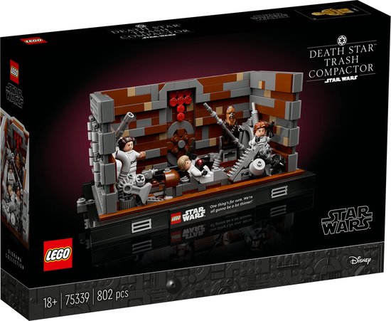 LEGO Death Star Afvalpers diorama - 75339 van LEGO