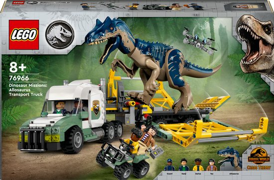 LEGO Dinosaurus missies: Allosaurus transporteur - 76966 van LEGO