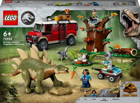 LEGO Dinosaurusmissies: Ontdekking van de Stegosaurus - 76965 van LEGO