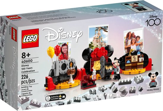 Lego - Disney 100 Years Celebration - 100 jaar jubileum - 40600 van LEGO