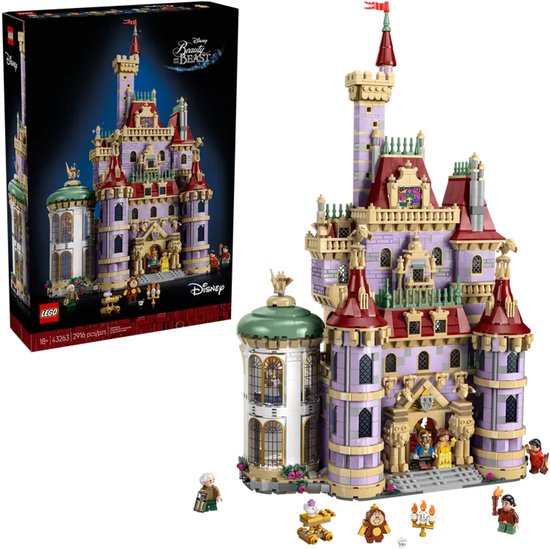LEGO Disney Belle en het Beest kasteel - 43263 van LEGO