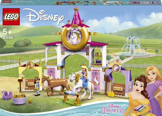 LEGO Disney Belle en Rapunzel's koninklijke paardenstal - 43195 van LEGO