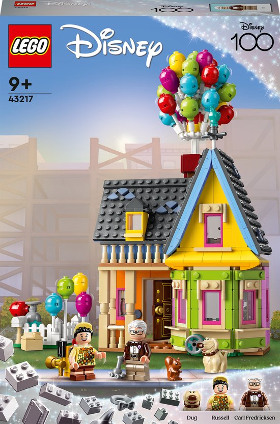 LEGO Disney en Pixar Huis uit de film 'Up' Disney's 100e Verjaardag Serie Speelgoed Modelbouwset - 43217 van LEGO