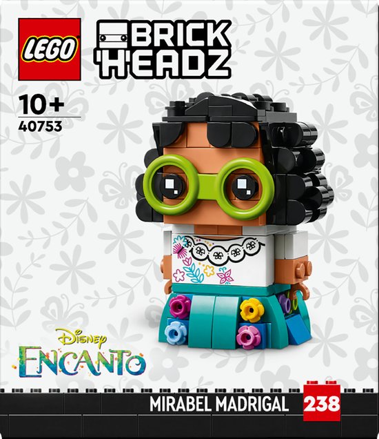 LEGO Disney Encanto Brickheadz 40753 - Mirabel Madrigal van LEGO