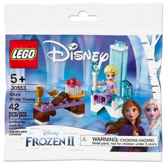 LEGO Disney Frozen 2 Elsa's Wintertroon - In zakje - 30553 van Merkloos