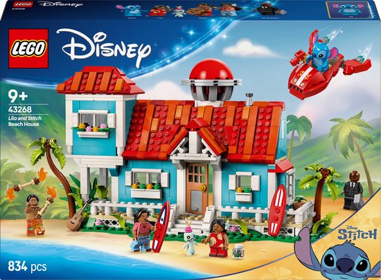 LEGO® Disney Lilo en Stitch Strandhuis - 43268 van LEGO