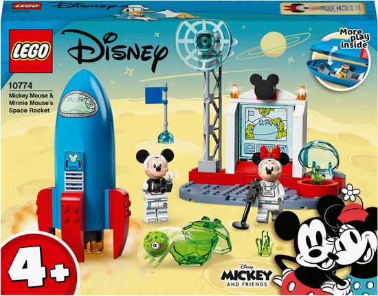 LEGO Disney Mickey Mouse & Minnie Mouse Ruimteraket - 10774 van LEGO