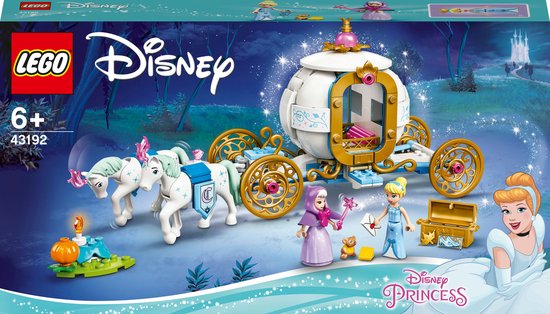 LEGO Disney Princess Assepoesters Koninklijke Koets - 43192 van Merkloos