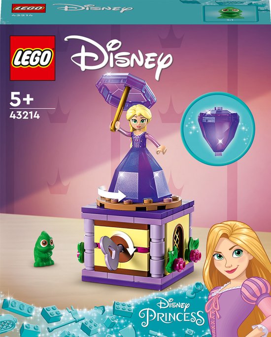 LEGO Disney Princess Draaiende Rapunzel Verzamelitem - 43214 van LEGO