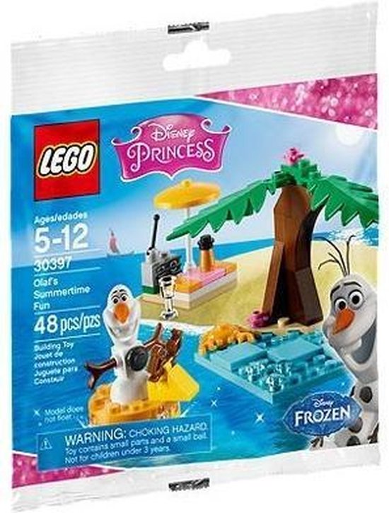 Lego Disney Princess Olaf's Zomerplezier - Polybag - Zakje - 30397 van LEGO
