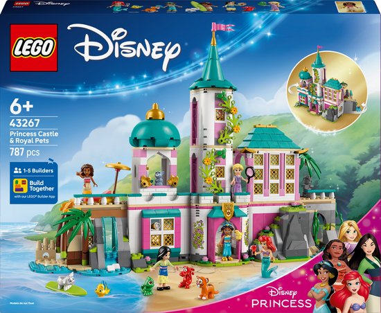 LEGO® Disney Prinsessenkasteel en Koninklijke Huisdieren - 43267 van LEGO