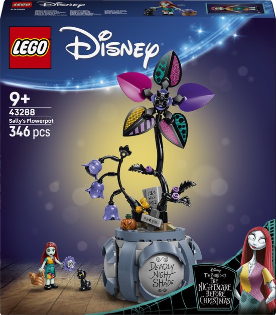 LEGO Disney - Sally's Bloempot Bouwbaar The Nightmare of Christmas Speelgoed voor Kinderen - 43288 van Merkloos