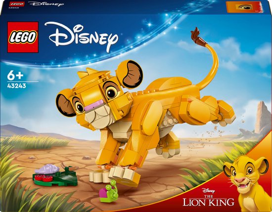 LEGO Disney Simba de Leeuwenkoning als welp - 43243 van LEGO