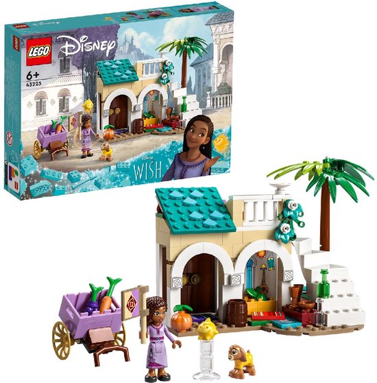 LEGO Disney Wish Asha in de stad Rosas Poppetjes Wish Set - 43223 van LEGO