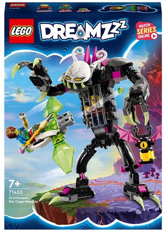 LEGO DREAMZzz Grimgrijper het Kooimonster Speelgoed Monster Set - 71455 van LEGO