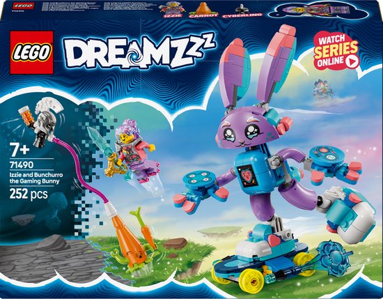 LEGO DREAMZzz™ Izzie en Bunchurro het gamende konijn - 71490 van LEGO