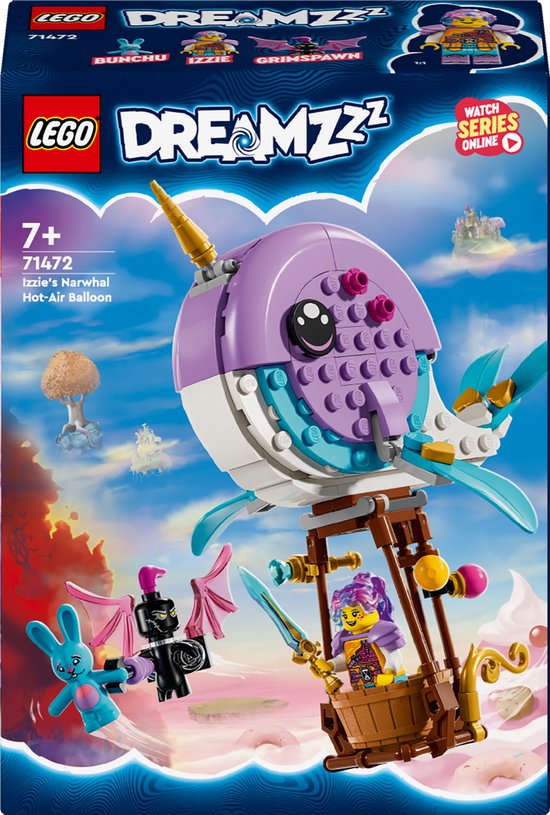 LEGO DREAMZzz Izzie's narwal-luchtballon - 71472 van LEGO