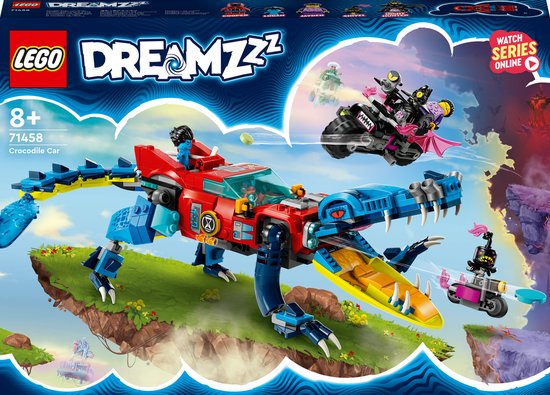 LEGO DREAMZzz Krokodilauto Speelgoed Auto of Monstertruck Set - 71458 van LEGO