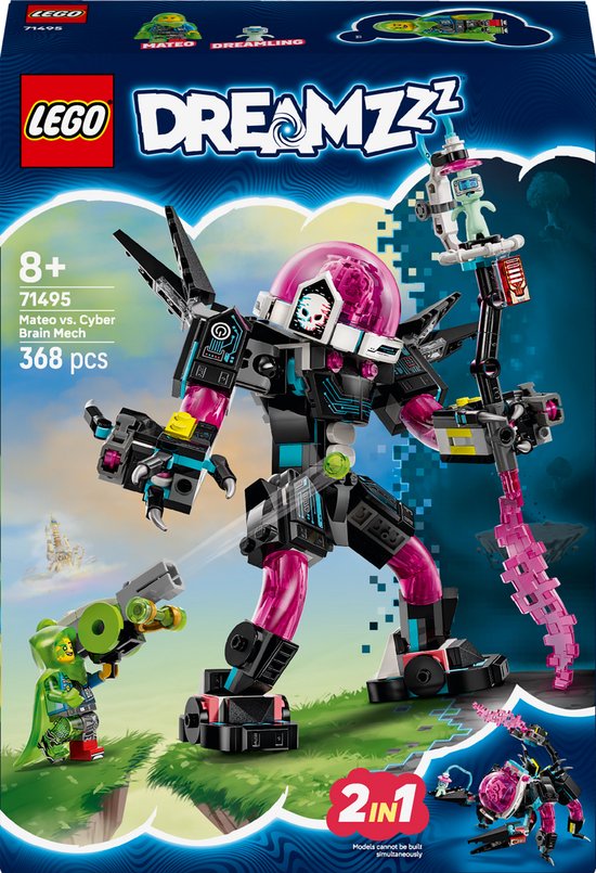 LEGO® DREAMZzz™ Mateo vs. Cyberbreinmecha Speelset - 71495 van LEGO