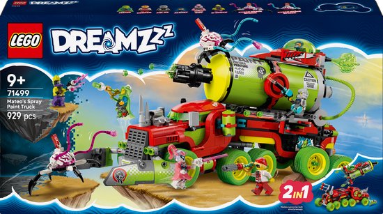 LEGO® DREAMZzz™ Mateo's Spuitbustruck Speelgoed - 71499 van LEGO