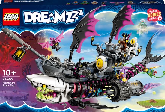 LEGO DREAMZzz Nachtmerrie Haaienschip Piratenschip Speelgoed - 71469 van LEGO