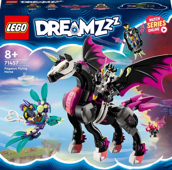 LEGO DREAMZzz Pegasus het Vliegende Paard Fantasie Dier Speelgoed - 71457 van LEGO