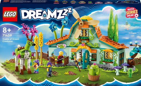 LEGO DREAMZzz Stal met Droomwezens Fantasie Dieren Set - 71459 van LEGO